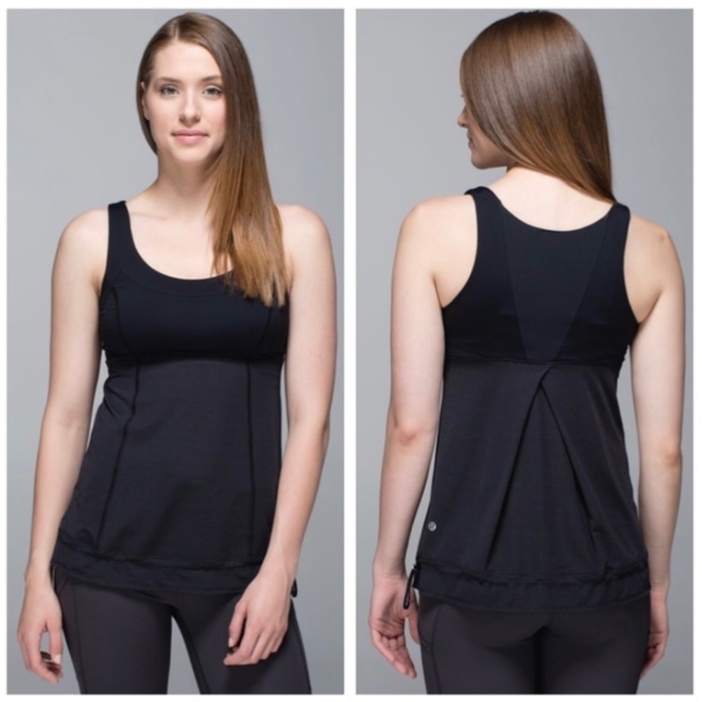 Classic [Lululemon] Black Workout Tank | Yoga - Running Top + Bra | Small · 4